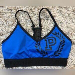 Victoria's Secret Pink Blue and Black Activewear